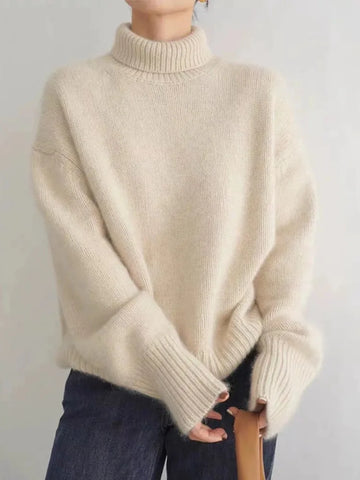 Isabella – Cashmere High-Neck Sweater